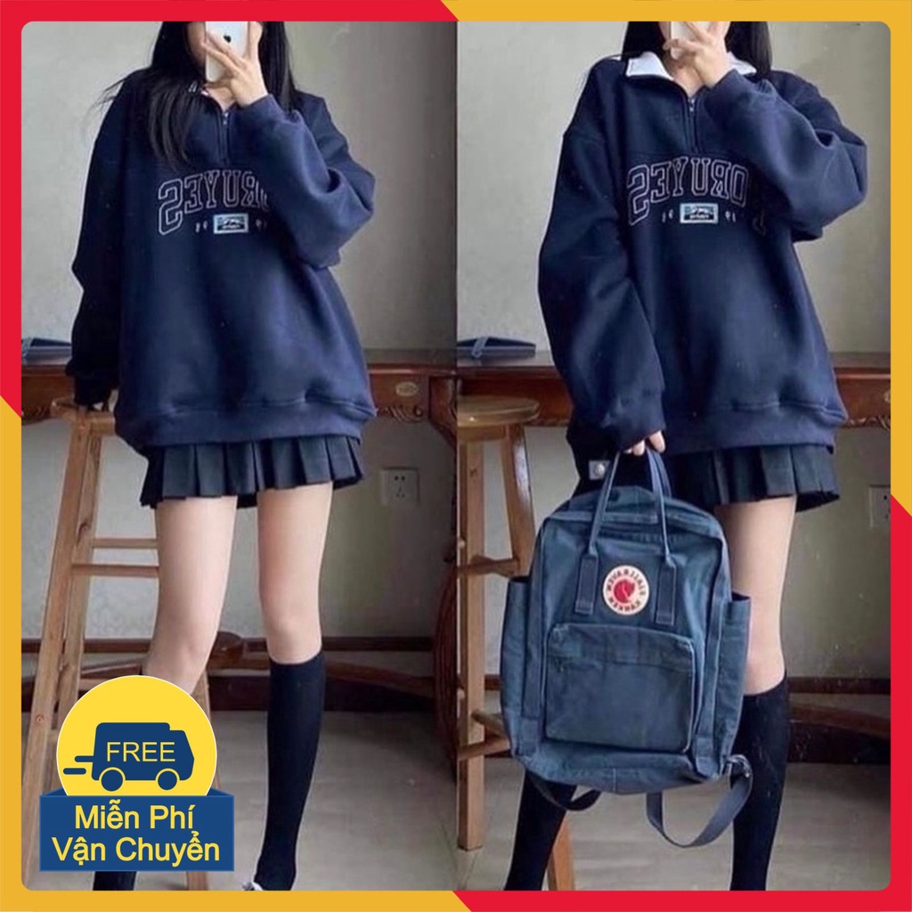 Áo hoodie nam nữ form rộng Unisex FOR TeenTop, Áo sweater nam nữ nỉ phong cách oversize