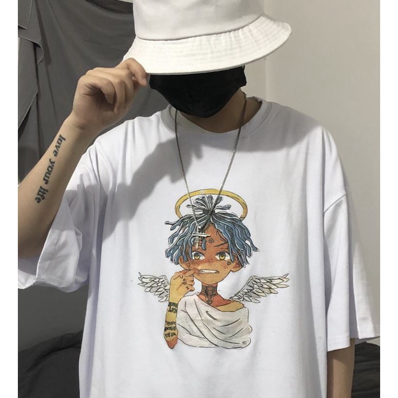 ÁO THUN, ÁO PHÔNG TAY LỠ UNISEX FORM RỘNG OVERSIZE ANGEL M71 NTSHOP