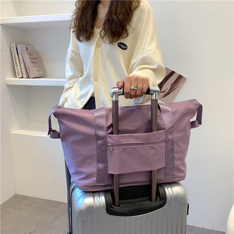 Túi Xách Vải Oxford Sức Chứa Lớn Thời Trang Tiện Dụng Cho Nam Và Nữ