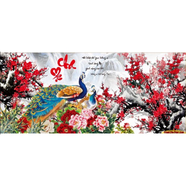 TRANH ĐÍNH ĐÁ CHA MẸ VS060 DF399 LG1378