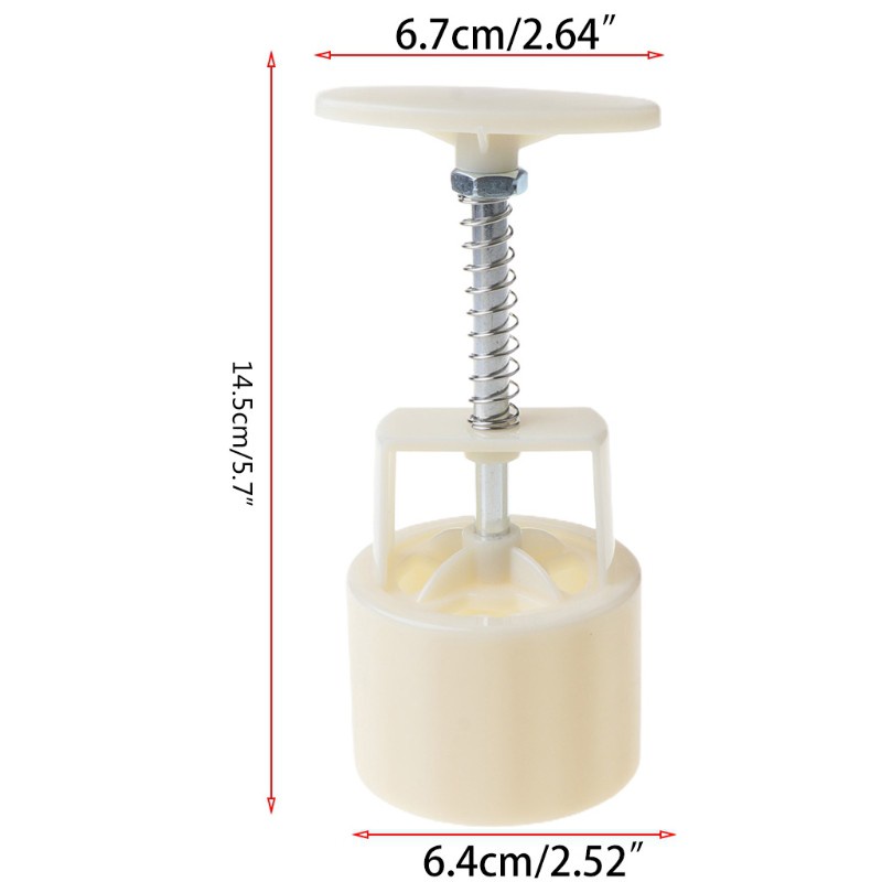 Khuôn ép bánh trung thu 75g hình hoa hướng dương kèm 4 mặt in