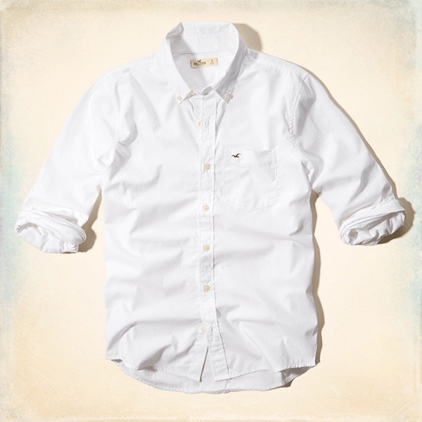 Áo sơ mi nam GẤU 194 cổ thuyền tay dài vải lụa mềm mại, ít nhăn - chuẩn form regular fit sang trọng - Hollister BigSize | BigBuy360 - bigbuy360.vn