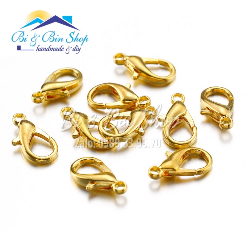 Gói 20 Cái Móc Càng Cua Làm Vòng Đeo Tay, Dây Chuyền, Trang Sức Handmade - PK422