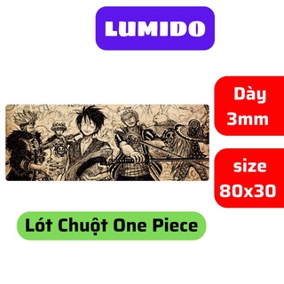 Tấm Lót Chuột Cỡ Lớn One Piece Cao Cấp LUMIDO