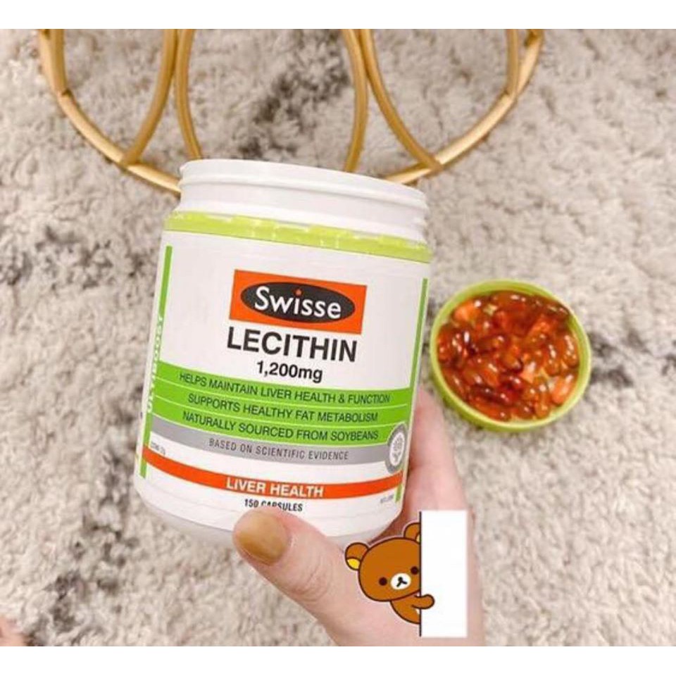 Mầm đậu nành lecithin swisse 150v