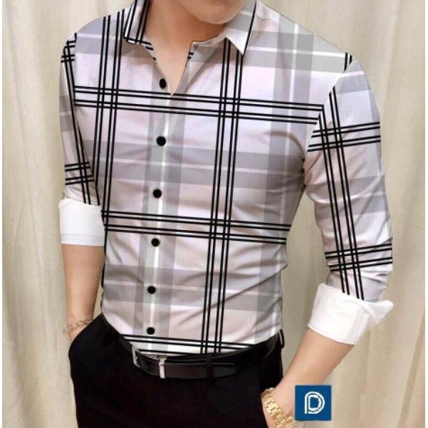 ÁO SƠ MI NAM SỌC CARO PHỐI 41, VẢI MỀM, THOÁNG MÁT, THẤM HÚT MỒ HÔI TỐT (SIZE M-6XL TỪ 40-90KG) | BigBuy360 - bigbuy360.vn