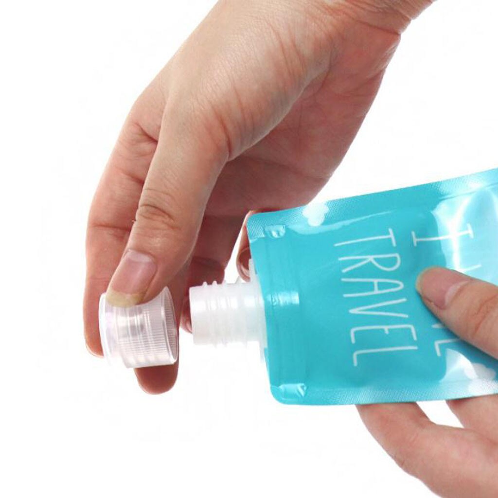 Túi đựng dầu gội/ sữa tắm 100ml màu sắc ngọt ngào tiện dụng mang theo du lịch