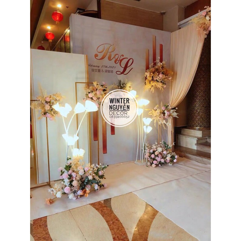 Xả kho Đèn hoa Lan trang trí đám cưới, trang trí shop thời trang, trang trí nhà hàng, khách sạn