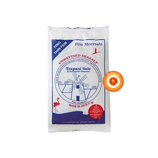MUỐI BIỂN MỊN KHÔNG TINH CHẾ TRAPANI SALE DI GUCCIARDO VINCENZO (1kg) - Unrefined Sicilian Fine Seasalt