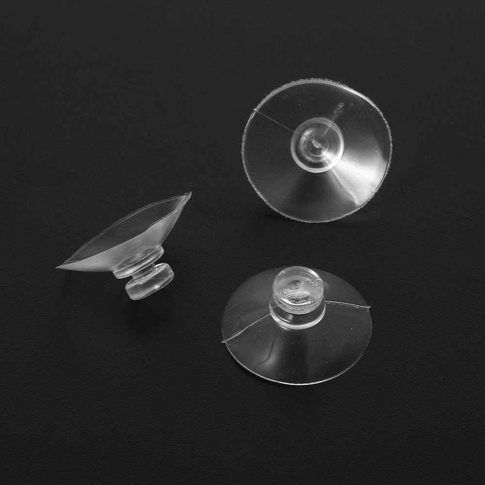 Set 30 Miếng Đệm Cao Su Trong Suốt Có Giác Hút 2cm Hình Đầu Nấm Có Giác Hút Cho Nhà Tắm