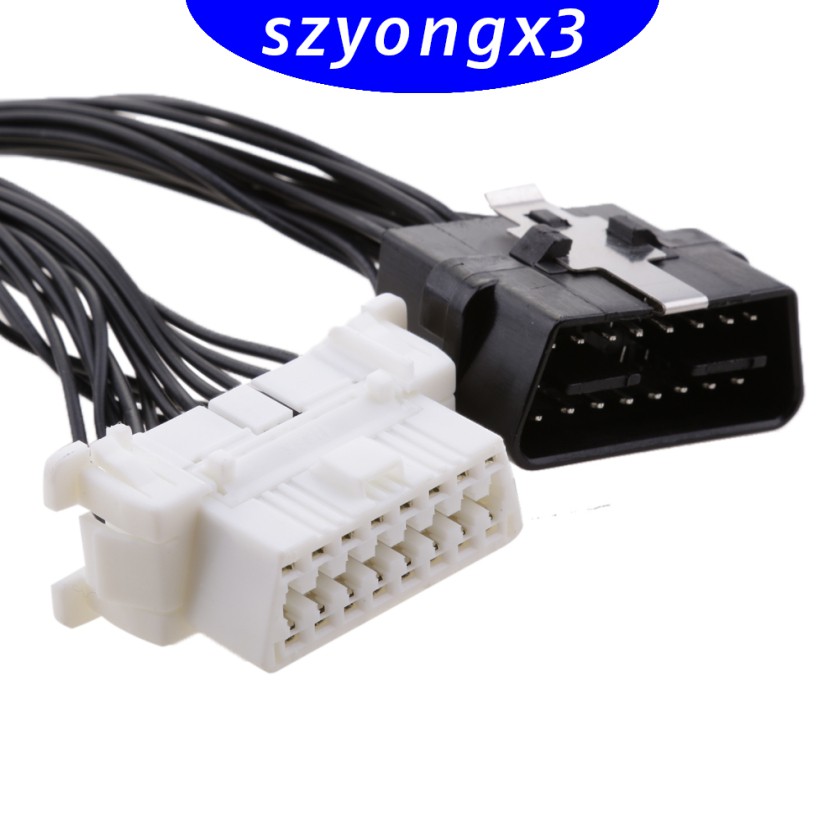 Dây Cáp Nối Dài Kiểm Tra Lỗi Xe Ô Tô Từ 1 Sang 2 Obd2 16 Pin