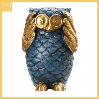 Tượng Cú Mèo Trang Trí Để Bàn