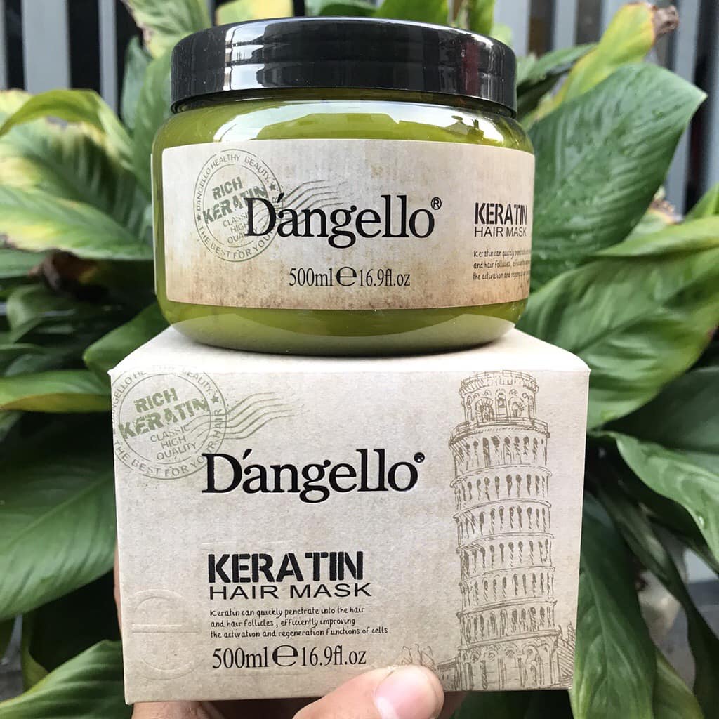 Dầu hấp ủ phục hồi tóc hư tổn Đanello Keratin 500ml