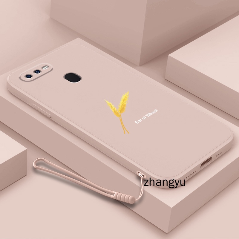 Ốp lưng OPPO A5S A12 A7 OPPO A3S A5 A12E OPPO F9 PRO OPPO F7 F5 A73 silicone TPU vàng lúa mạch trường hợp điện thoại OPPO A5S A12 A7 OPPO A3S A5 A12E OPPO F9 PRO OPPO F7 F5 A73