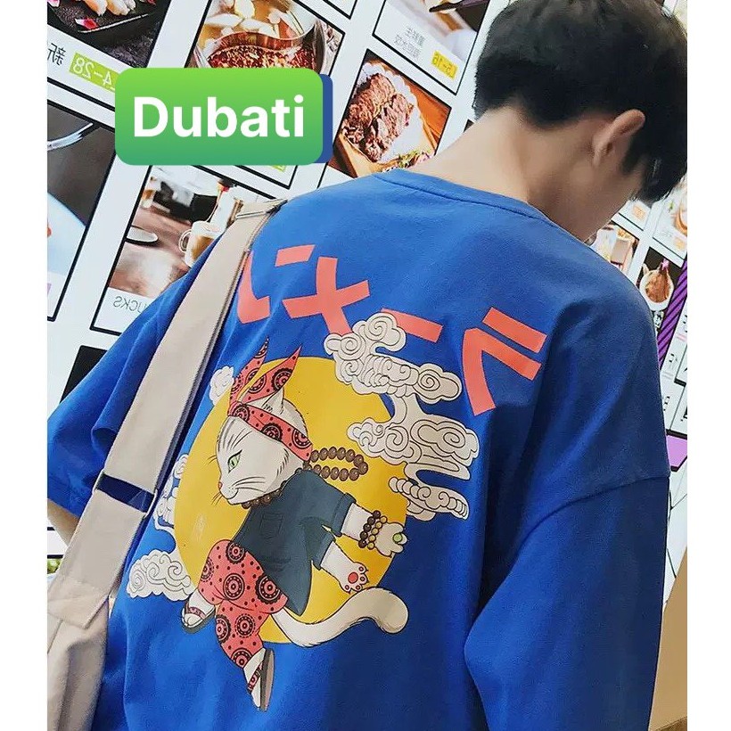 ÁO THUN NAM NỮ XANH THỎ LÃO ĐẠI TAY LỠ PHOM FROM RỘNG HOT TREND - DUBATI FASHION