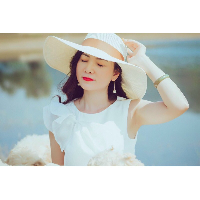 ĐẦM XOÈ XẾP LY KẾT NƠ XINH XẮN