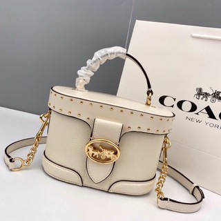 Túi đeo chéo Coach Georgie Gem dáng cốp siêu sang