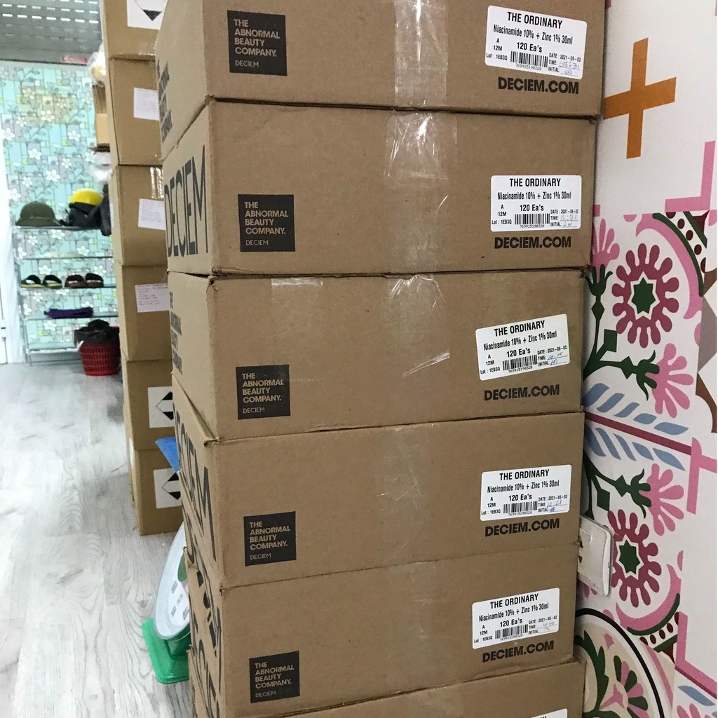 Serum The Ordinary Niacinamide 10% + Zinc 1%. Khắc phục tàn nhang, đốm nâu, mụn thâm
