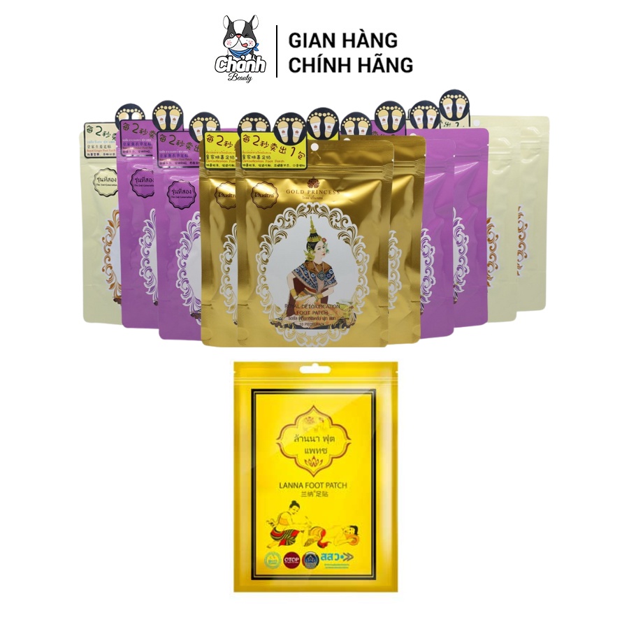 Miếng dán thải độc bàn chân Thái Lan