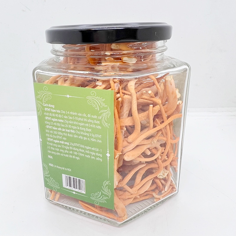 Đông trùng hạ thảo 25g thượng hạng chính hãng JINDO