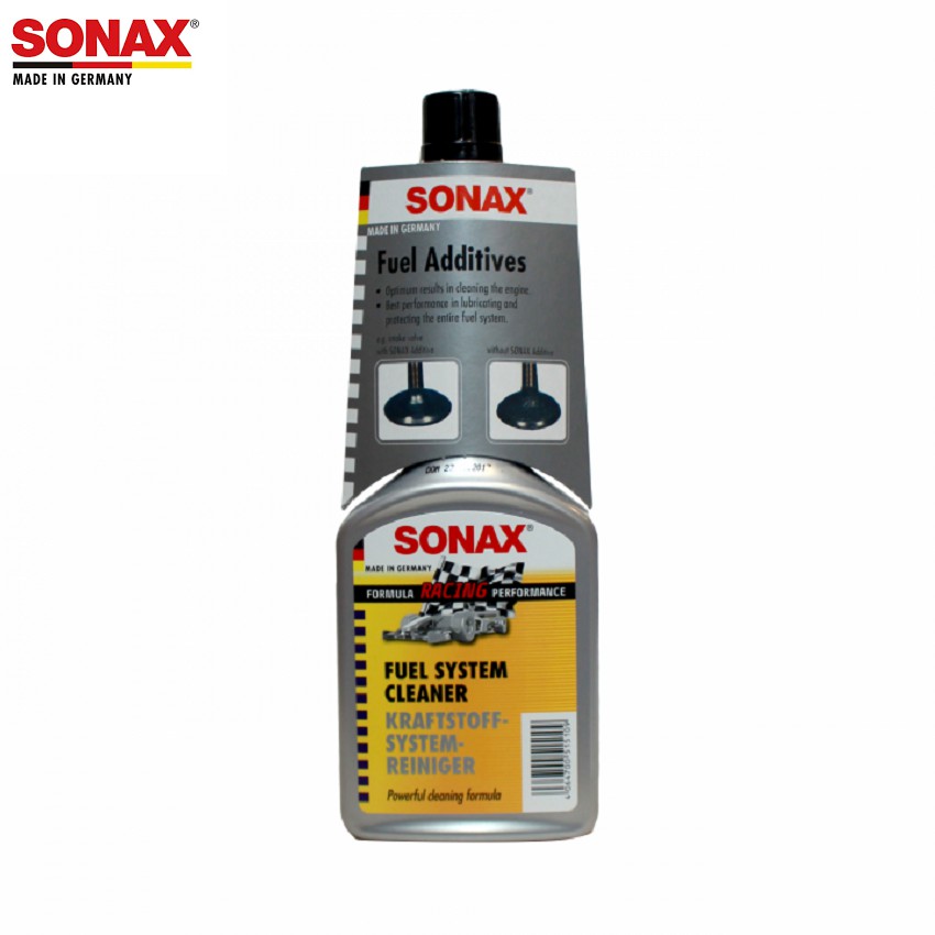 Phụ Gia Làm Sạch Hệ Thống Xăng SONAX Fuel System Cleaner 515100 .Làm sạch cặn do đốt không hết, tiết kiệm nhiên liệu .