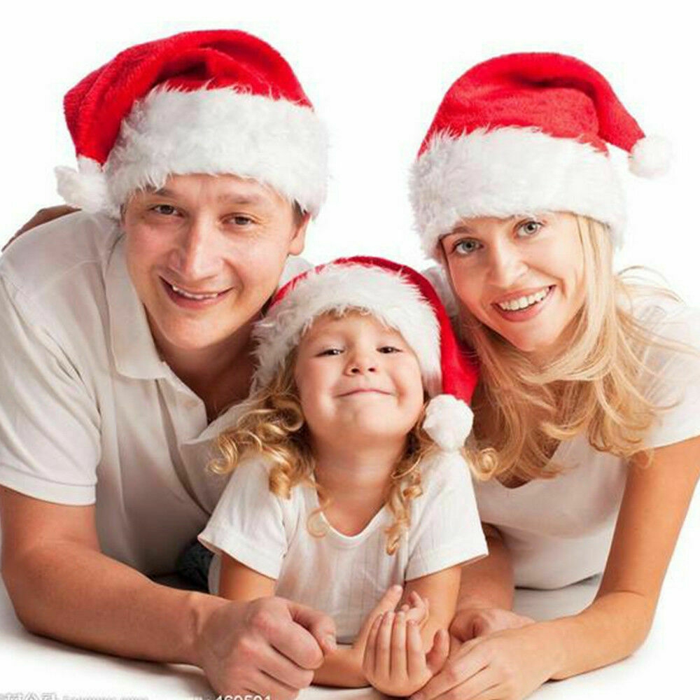 Mũ ông già noel xinh xắn cho người lớn và trẻ em