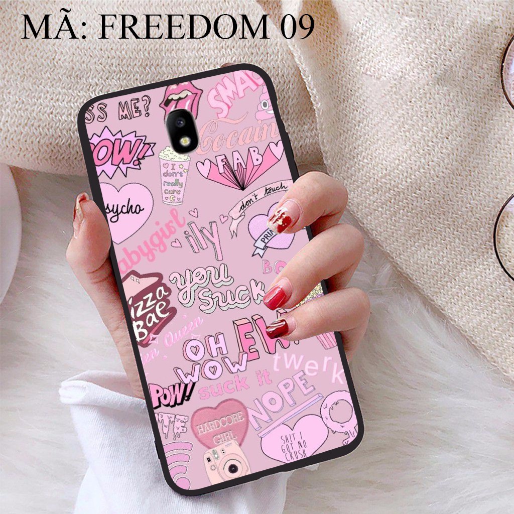 Ốp lưng Samsung J7 Pro viền dẻo TPU BST Phong Cách Tự Do