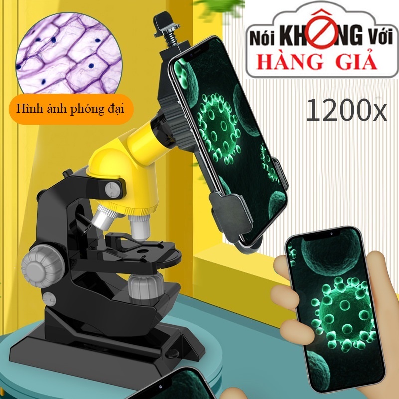 KÍNH HIỂN VI SINH HỌC MICRO-BG001 PHÓNG ĐẠI LÊN 1200X