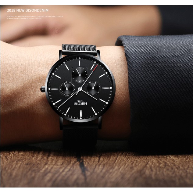 (TẶNG VÒNG TAY) Đồng hồ nam NIBOSI NI2321-1 Chính Hãng - Đồng hồ NIBOSI 1985 CHÍNH HÃNG | BigBuy360 - bigbuy360.vn