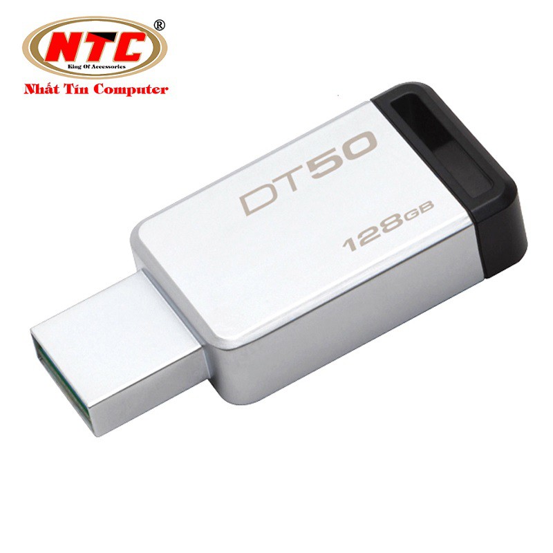 USB 3.1 Kingston DataTraveler DT50 128GB (Bạc)