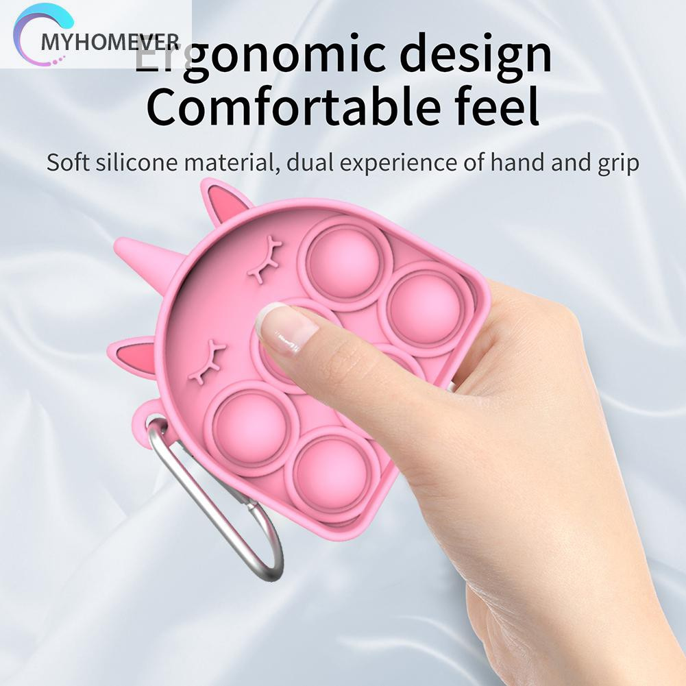 Đồ chơi fidget nhấn bóp bong bóng bằng silicon hình quái vật giảm căng thẳng cho người lớn và trẻ em tự kỷ