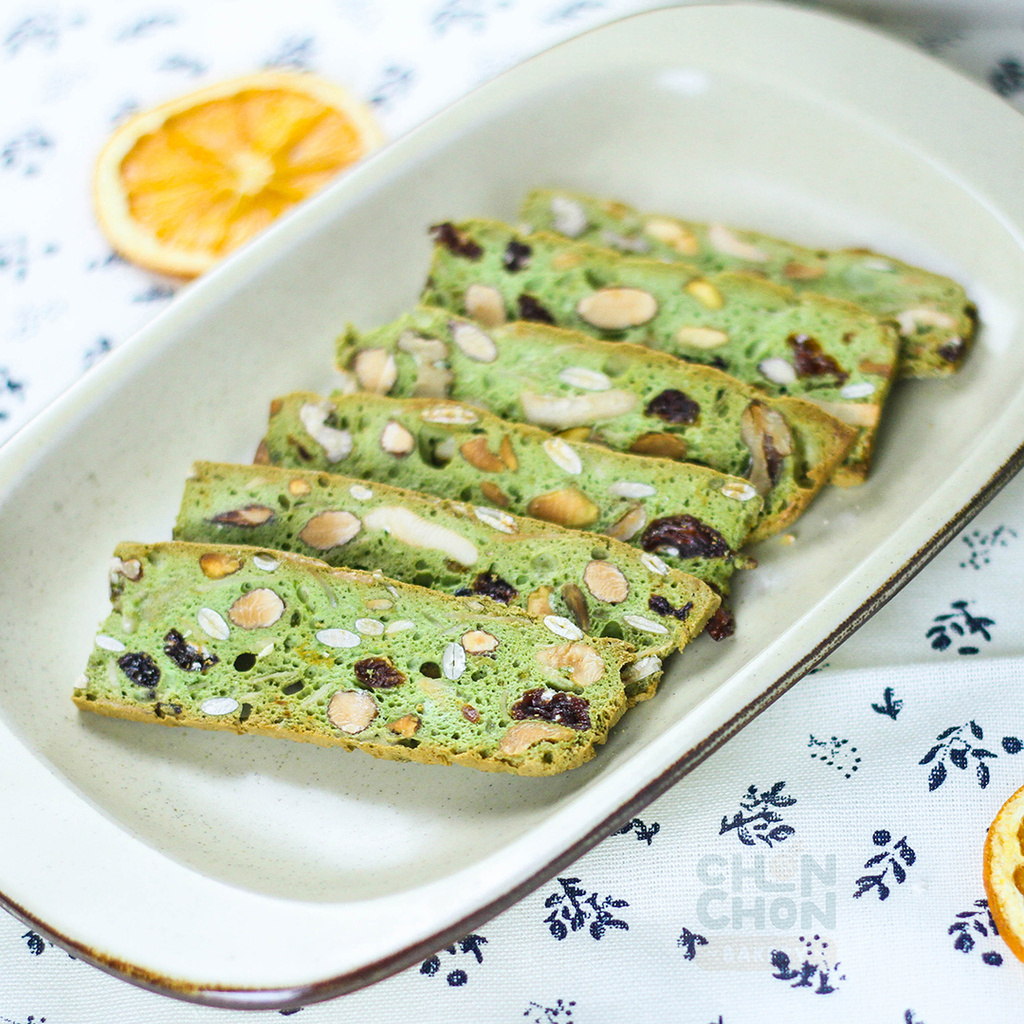 ⚡[FREESHIP 1 ĐỔI 1]⚡ Biscotti giảm cân nhanh Chon Chon Bakery vị trà xanh 150g Biscotti ăn kiêng Eat Clean Keto | BigBuy360 - bigbuy360.vn