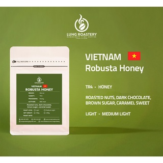 Cà phê hạt honey robusta