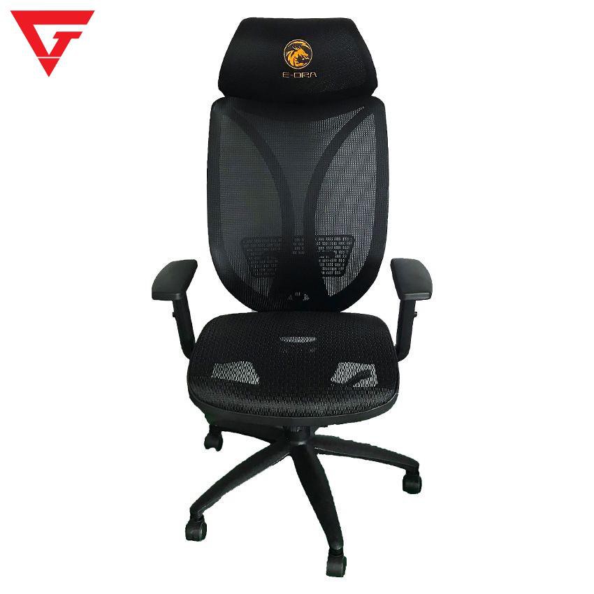 Ghế Gaming E-DRA Venus EGC211 Black/White - Dành cho game thủ, streamer, làm việc studio - Bảo hành chính hãng 24 tháng