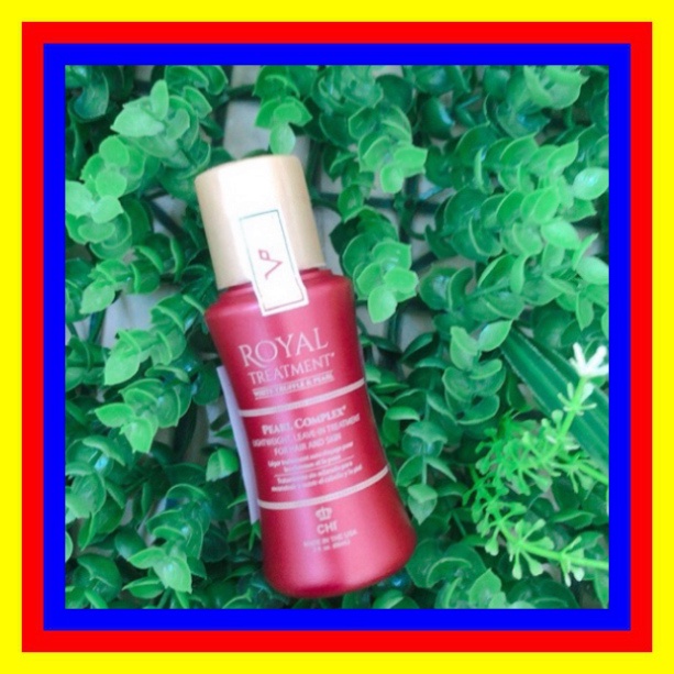 TINH DẦU DƯỠNG TÓC CHI ROYAL TREATMENT PEARL COMPLEX MỸ CHO TÓC KHÔ XƠ RỐI HƯ TỔN 59ML - HÀNG CHÍNH