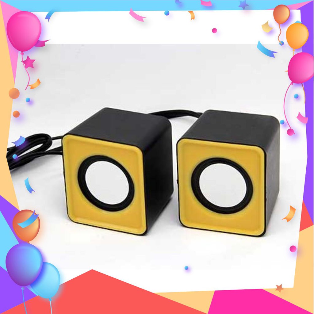 Loa Vi Tính Xí Ngầu Mini 2.0 Ruizu 010 [SALES]