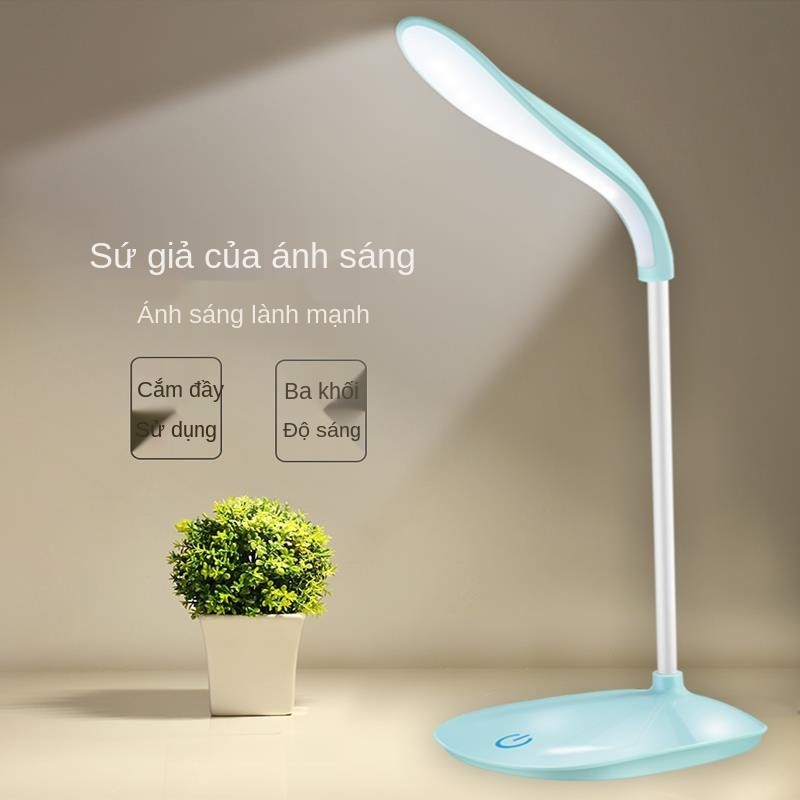 Đèn ngủ USB có thể sạc lại led công suất lớn bàn nhỏ bảo vệ mắt máy tính chuyên dụng cho phòng của sinh viên đạ