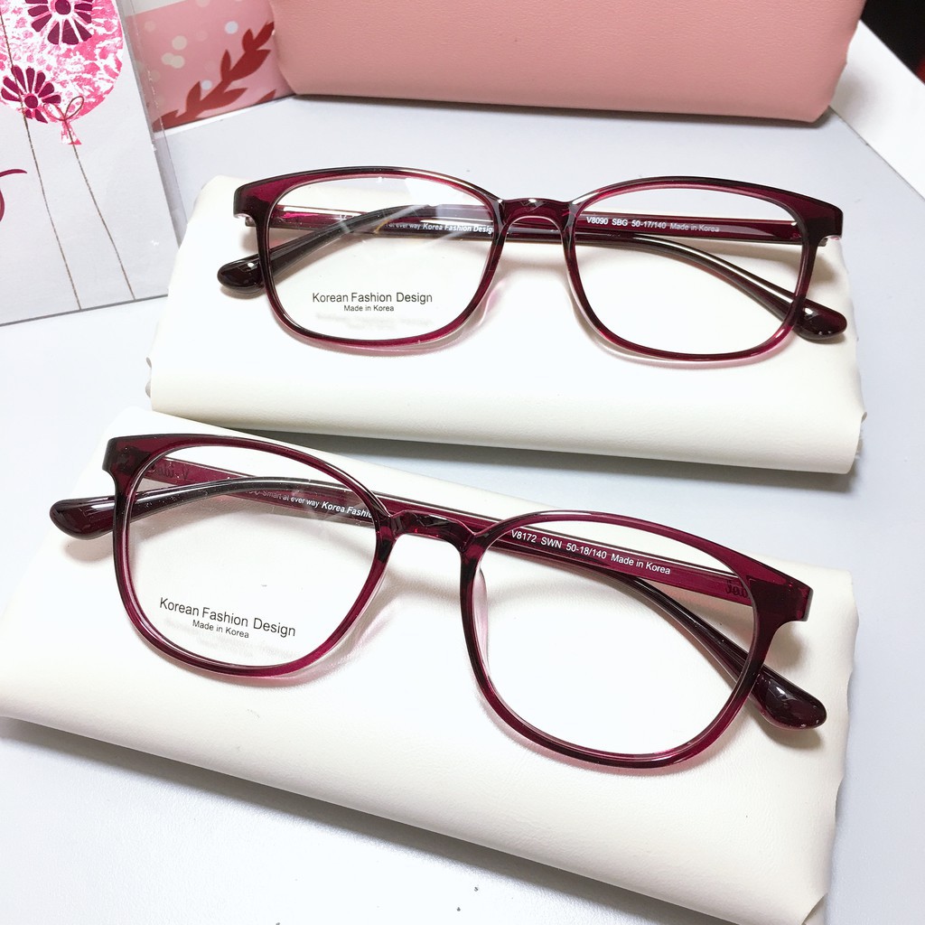 [Gía siêu rẻ] Mắt Kính bầu V8122 Tặng tròng cận, viễn, loạn