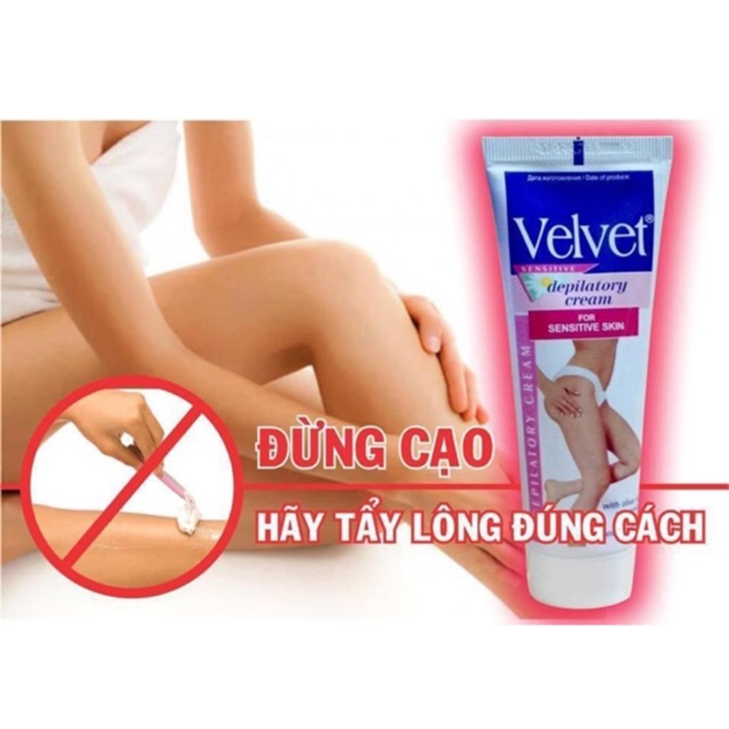 Kem Tẩy Lông Velvet 100ml