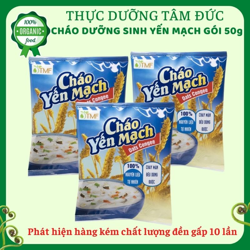 Cháo yến mạch dưỡng sinh gói 50g