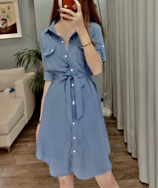 Váy kiểu somi kẻ mờ ( ảnh mặc thật chụp canh - có video quay) | BigBuy360 - bigbuy360.vn