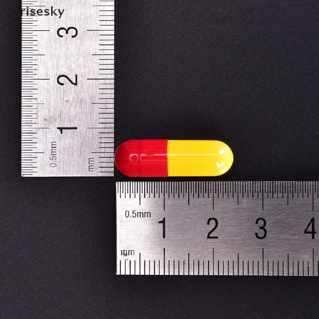 Hộp 1000 Viên Nang Đựng Thuốc Viên Gelatin Rỗng Nhiều Màu Sắc ♨Trên đó