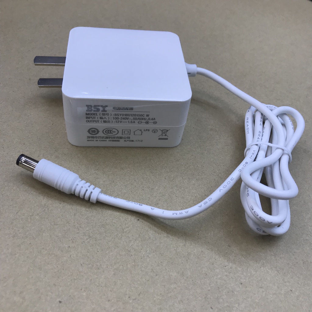 NGUỒN 12V 1.5A LOẠI ĐẸP, JACK NỐI, BỘ CHIA