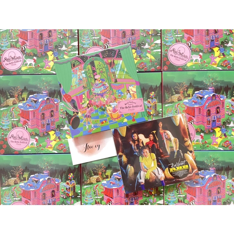 Bộ ảnh THE REVE FESTIVAL FINALE SCRAPBOOK , RBB Badboy nhóm nhạc Red Velvet