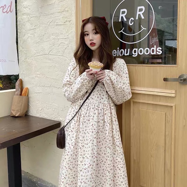 VÁY BABYDOLL HOA NHÍ SIÊU XINH