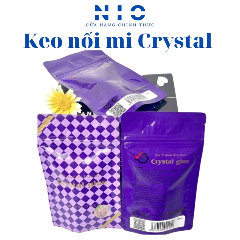 Keo nối mi siêu bền Crystal Glue