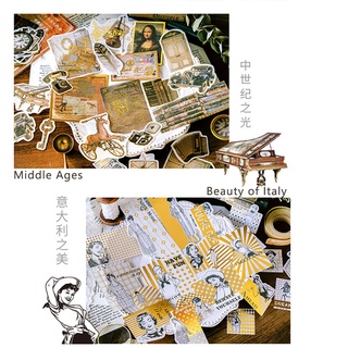 Set 60 Sticker Dán Trang Trí Sổ Lưu Niệm