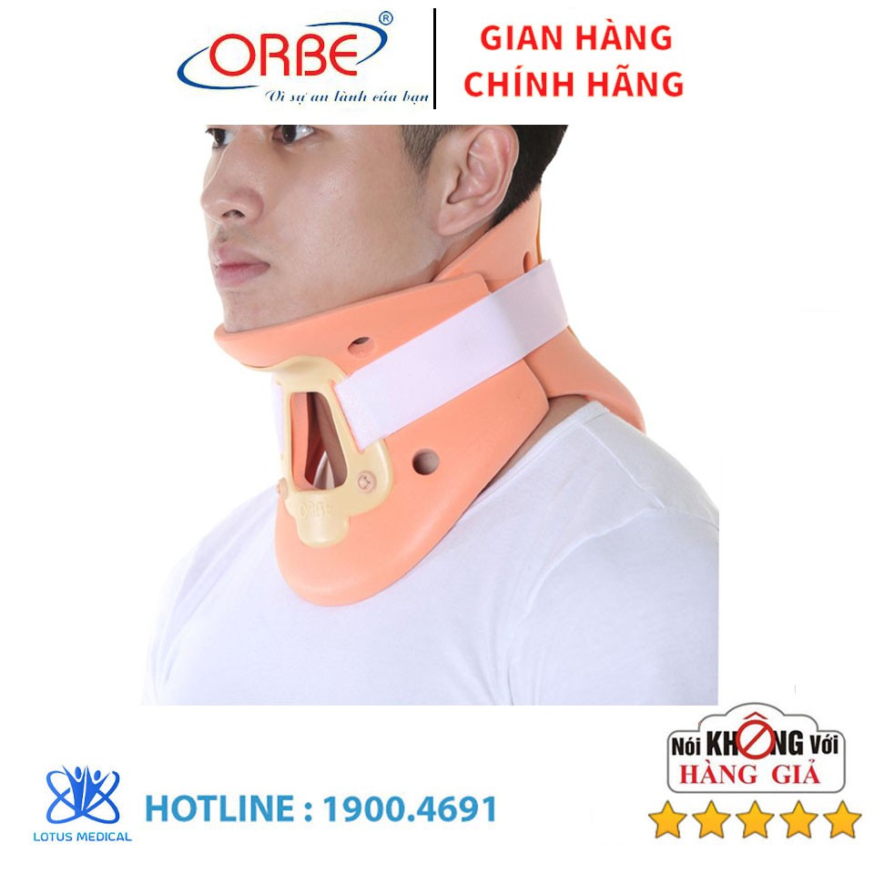 Nẹp cổ cứng ORBE – Nẹp cổ hỗ trợ, cố định cột sống cổ