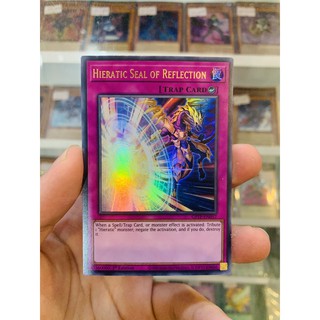 Thẻ Bài YugiOh! Mã GFTP-EN057 - Hieratic Seal of Reflection - Ultra Rare - 1st Edition