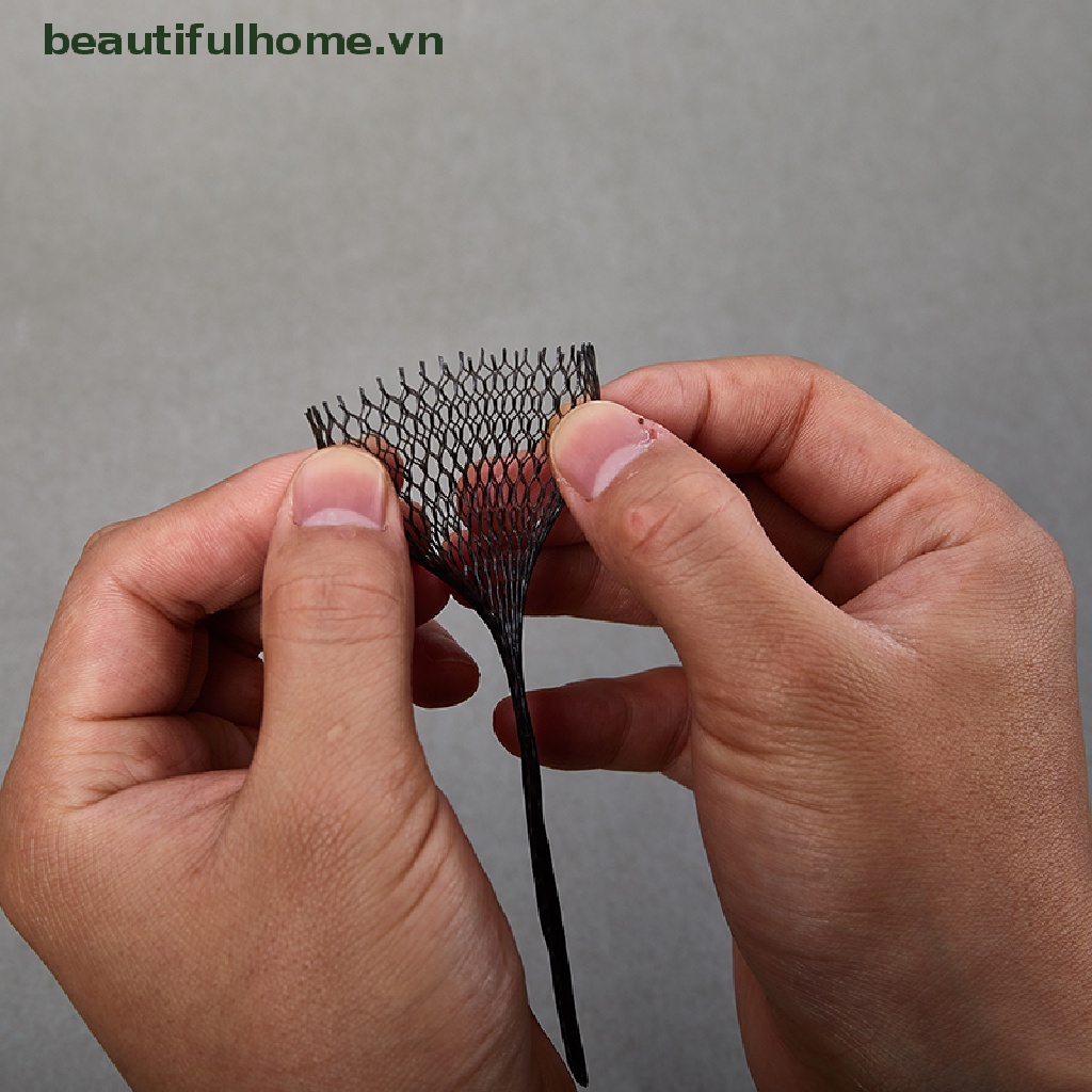 Bộ 50 Lưới Bọc Bảo Vệ Cọ Trang Điểm Có Thể Tái Sử Dụng
